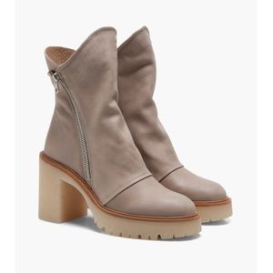 Free People Jack Zip Bootie (nickel)